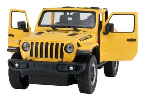 Auto R/C Jeep Wrangler Rubicon 1:14 Rastar Żółty Rastar Auto R/C Jeep Wrangler Rubicon 1:14 Rastar Żółty Rastar