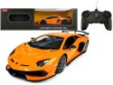 Auto R/C Lamborghini Aventador Rastar 1:24 Orange Rastar
