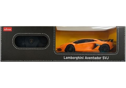 Auto R/C Lamborghini Aventador Rastar 1:24 Orange Rastar Auto R/C Lamborghini Aventador Rastar 1:24 Orange Rastar