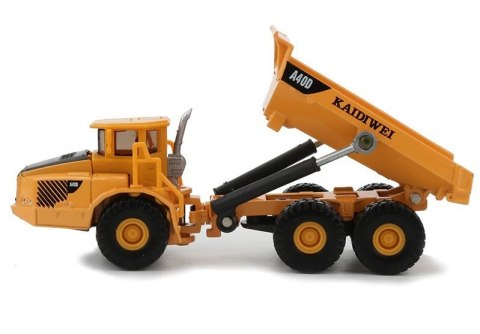 Auto Wywrotka Metalowa 1:87 Ruchome Elementy LEAN Toys Auto Wywrotka Metalowa 1:87 Ruchome Elementy LEAN Toys