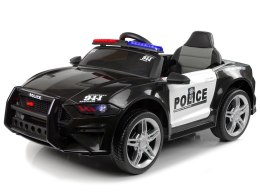 Auto na Akumulator BBH0007 Policja Czarny LEAN CARS