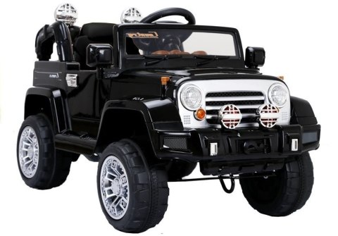 Auto na Akumulator Jeep JJ245 Czarny LEAN CARS Auto na Akumulator Jeep JJ245 Czarny LEAN CARS
