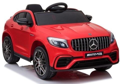 Auto na akumulator Mercedes GLC 63S QLS-5688 Czerwony 4x4 LEAN CARS Auto na akumulator Mercedes GLC 63S QLS-5688 Czerwony 4x4 LEAN CARS