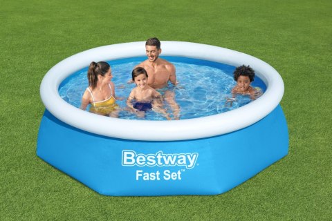 Basen Ogrodowy Rozporowy 2,44 x 61 cm Bestway 57448 Bestway Basen Ogrodowy Rozporowy 2,44 x 61 cm Bestway 57448 Bestway
