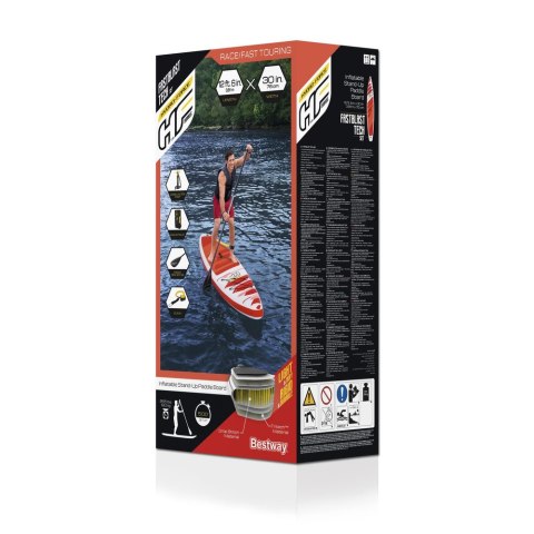 Deska Sup Fastblast Pompowana 381 x 76 x 15 cm Bestway 65343 Bestway Deska Sup Fastblast Pompowana 381 x 76 x 15 cm Bestway 65343 Bestway