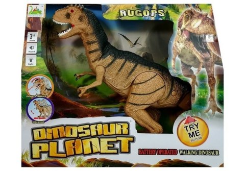 Dinozaur Tyranozaur Porusza się Ryczy Świeci LEAN Toys Dinozaur Tyranozaur Porusza się Ryczy Świeci LEAN Toys