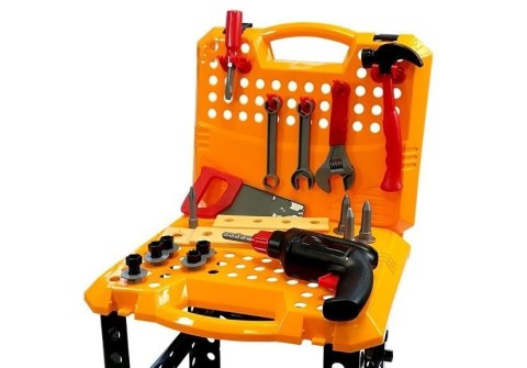 Duży Zestaw Majsterkowicza rozkładany w Walizce LEAN Toys Duży Zestaw Majsterkowicza rozkładany w Walizce LEAN Toys