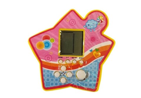 Gra Elektroniczna Kieszonkowa Brick Tetris Żółty LEAN TOYS Gra Elektroniczna Kieszonkowa Brick Tetris Żółty LEAN TOYS