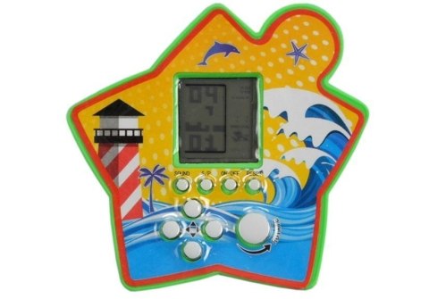 Gra Elektroniczna Kieszonkowa Tetris Gwiazdka Zielony LEAN TOYS Gra Elektroniczna Kieszonkowa Tetris Gwiazdka Zielony LEAN TOYS
