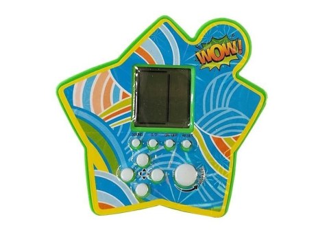 Gra Elektroniczna Kieszonkowa Tetris Gwiazdka Zielony LEAN TOYS Gra Elektroniczna Kieszonkowa Tetris Gwiazdka Zielony LEAN TOYS