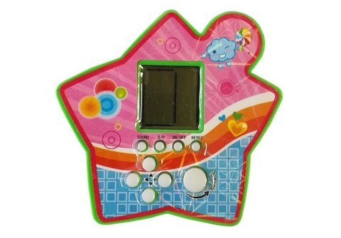 Gra Elektroniczna Kieszonkowa Tetris Gwiazdka Zielony LEAN TOYS Gra Elektroniczna Kieszonkowa Tetris Gwiazdka Zielony LEAN TOYS
