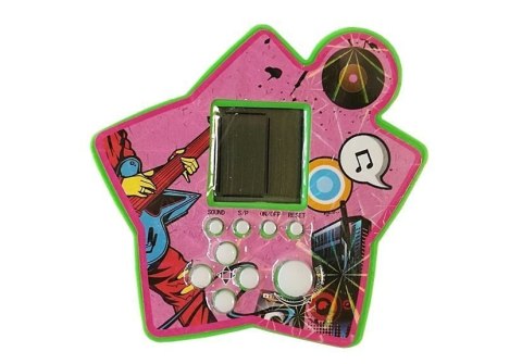 Gra Elektroniczna Kieszonkowa Tetris Gwiazdka Zielony LEAN TOYS Gra Elektroniczna Kieszonkowa Tetris Gwiazdka Zielony LEAN TOYS