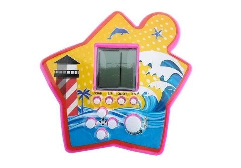 Gra Elektroniczna Kieszonkowa Tetris Różowy LEAN TOYS Gra Elektroniczna Kieszonkowa Tetris Różowy LEAN TOYS