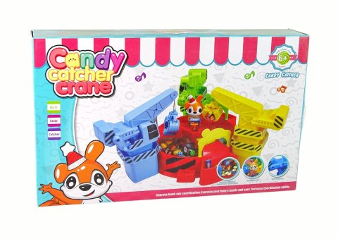 Gra Łapacz Słodyczy Obrotowy Dźwięk LEAN Toys Gra Łapacz Słodyczy Obrotowy Dźwięk LEAN Toys