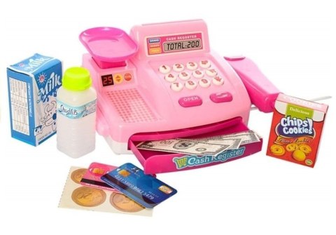 Kasa Fiskalna Stragan Słodkości Candy Shop 35 Elementów LEAN Toys Kasa Fiskalna Stragan Słodkości Candy Shop 35 Elementów LEAN Toys