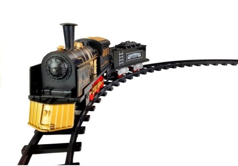 Kolejka Classic Lokomotywa + Wagon Tory LEAN Toys Kolejka Classic Lokomotywa + Wagon Tory LEAN Toys