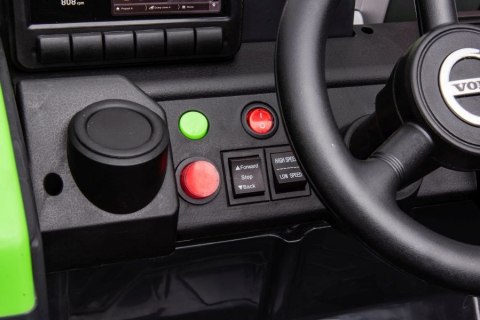 Koparka Na Akumulator Volvo DK-VE888 Zielona LEAN CARS Koparka Na Akumulator Volvo DK-VE888 Zielona LEAN CARS