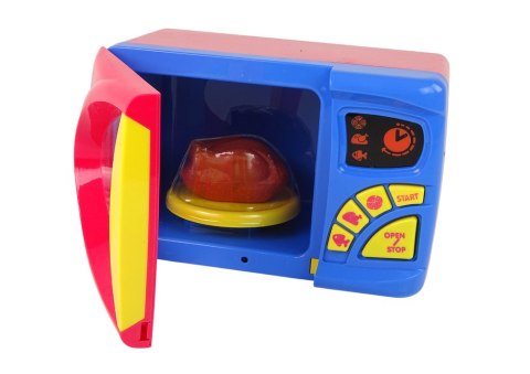 Kuchenka Mikrofalowa Akcesoria Pizza Kurczak Mikrofalówka Na Baterie LEAN Toys Kuchenka Mikrofalowa Akcesoria Pizza Kurczak Mikrofalówka Na Baterie LEAN Toys