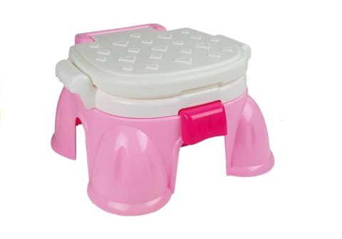 Nocnik Różowy z Diamentem Dla Malucha LEAN Toys Nocnik Różowy z Diamentem Dla Malucha LEAN Toys