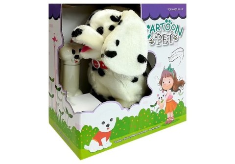 Pies Dalmatyńczyk Smycz Sterowany Pilot Kość LEAN Toys Pies Dalmatyńczyk Smycz Sterowany Pilot Kość LEAN Toys