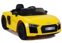 Pojazd na Akumulator Audi R8 JJ2198 Żółte LEAN CARS