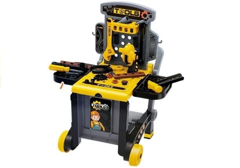 Stolik majsterkowicza Warsztat 3w1 Wózek LEAN Toys Stolik majsterkowicza Warsztat 3w1 Wózek LEAN Toys