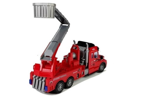 Straż Pożarna Zdalnie Sterowana Ruchoma Drabina LEAN Toys Straż Pożarna Zdalnie Sterowana Ruchoma Drabina LEAN Toys