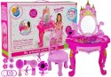 Toaletka z Krzesłem Na Nóżkach Akcesoria LEAN Toys