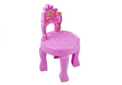 Toaletka z Krzesłem Na Nóżkach Akcesoria LEAN Toys Toaletka z Krzesłem Na Nóżkach Akcesoria LEAN Toys