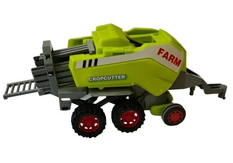 Zestaw Autek Farmerskich Zgrabiarka Prasa LEAN Toys Zestaw Autek Farmerskich Zgrabiarka Prasa LEAN Toys