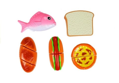 Zestaw Do Krojenia Hot Dog Ryba na Rzepy w Skrzyni LEAN Toys Zestaw Do Krojenia Hot Dog Ryba na Rzepy w Skrzyni LEAN Toys