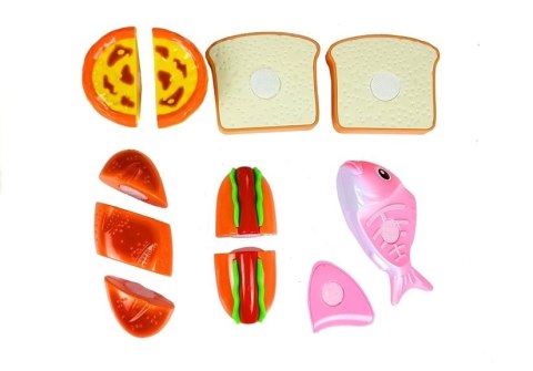 Zestaw Do Krojenia Hot Dog Ryba na Rzepy w Skrzyni LEAN Toys Zestaw Do Krojenia Hot Dog Ryba na Rzepy w Skrzyni LEAN Toys