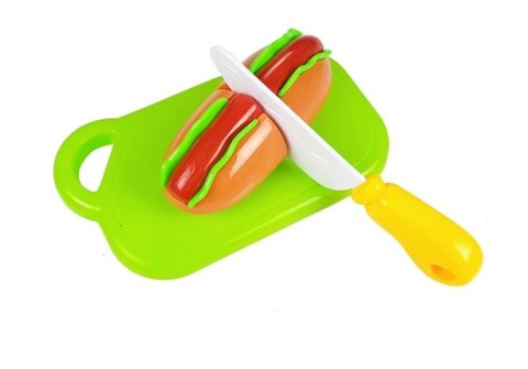 Zestaw Do Krojenia Hot Dog Ryba na Rzepy w Skrzyni LEAN Toys Zestaw Do Krojenia Hot Dog Ryba na Rzepy w Skrzyni LEAN Toys