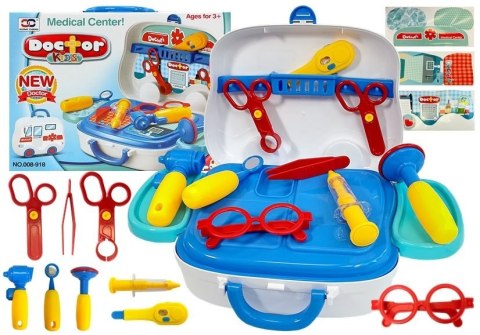 Zestaw Lekarski w Walizce na Kółkach LEAN Toys Zestaw Lekarski w Walizce na Kółkach LEAN Toys