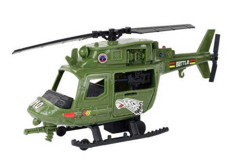 Zestaw Militarny Helikopter Wojskowy Wóz Bojowy Wieża Kontrolna Żołnierz LEAN Toys Zestaw Militarny Helikopter Wojskowy Wóz Bojowy Wieża Kontrolna Żołnierz LEAN Toys
