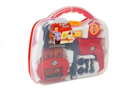 Zestaw Narzędzi w Walizce Wiertarka Śruby LEAN Toys Zestaw Narzędzi w Walizce Wiertarka Śruby LEAN Toys