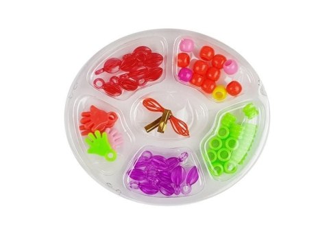 Zestaw Piękności w Walizce Wałki Klapki Koraliki LEAN Toys Zestaw Piękności w Walizce Wałki Klapki Koraliki LEAN Toys
