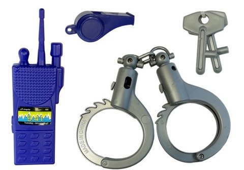 Zestaw Policyjny Karabin Odgłosy Strzelania Naciąg LEAN Toys Zestaw Policyjny Karabin Odgłosy Strzelania Naciąg LEAN Toys
