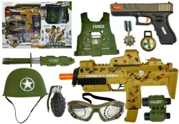 Zestaw Wojskowy Pistolet na strzałki MP7 LEAN Toys