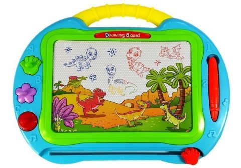 Znikopis Turkusowy ze Stempelkami LEAN Toys Znikopis Turkusowy ze Stempelkami LEAN Toys