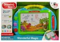 Znikopis Turkusowy ze Stempelkami LEAN Toys