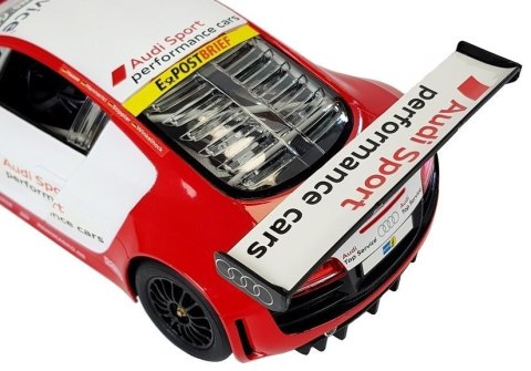 Auto R/C Audi R8 LMS Rastar 1:14 Biało-Czerwone Rastar Auto R/C Audi R8 LMS Rastar 1:14 Biało-Czerwone Rastar