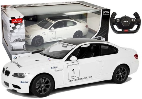 Auto R/C BMW M3 Rastar 1:14 Biały na Pilota Rastar Auto R/C BMW M3 Rastar 1:14 Biały na Pilota Rastar