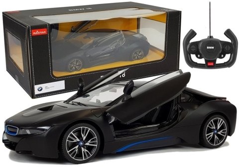 Auto R/C BMW i8 Rastar 1:14 Czarny Drzwi Automatyczne Rastar Auto R/C BMW i8 Rastar 1:14 Czarny Drzwi Automatyczne Rastar