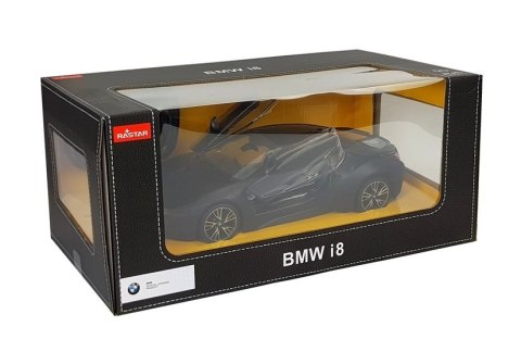 Auto R/C BMW i8 Rastar 1:14 Czarny Drzwi Automatyczne Rastar Auto R/C BMW i8 Rastar 1:14 Czarny Drzwi Automatyczne Rastar