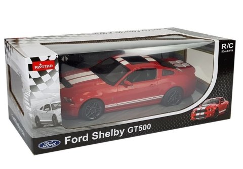 Auto R/C Ford Shelby Rastar 1:14 Czerwony na Pilota Rastar Auto R/C Ford Shelby Rastar 1:14 Czerwony na Pilota Rastar