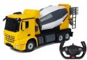 Auto R/C Mercedes-Benz Arocs Rastar 1:14 Żółte na Pilota Rastar Auto R/C Mercedes-Benz Arocs Rastar 1:14 Żółte na Pilota Rastar