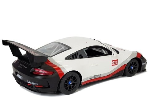 Auto R/C Porsche 911 GT3 CUP Rastar 1:14 Białe na pilota Rastar Auto R/C Porsche 911 GT3 CUP Rastar 1:14 Białe na pilota Rastar
