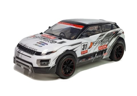 Auto Rajdowe Zdalnie Sterowane 1:10 Białe R/C LEAN Toys Auto Rajdowe Zdalnie Sterowane 1:10 Białe R/C LEAN Toys