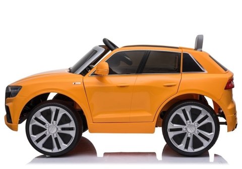 Auto na Akumulator Audi Q8 JJ2066 Żółty Lakierowany LEAN CARS Auto na Akumulator Audi Q8 JJ2066 Żółty Lakierowany LEAN CARS